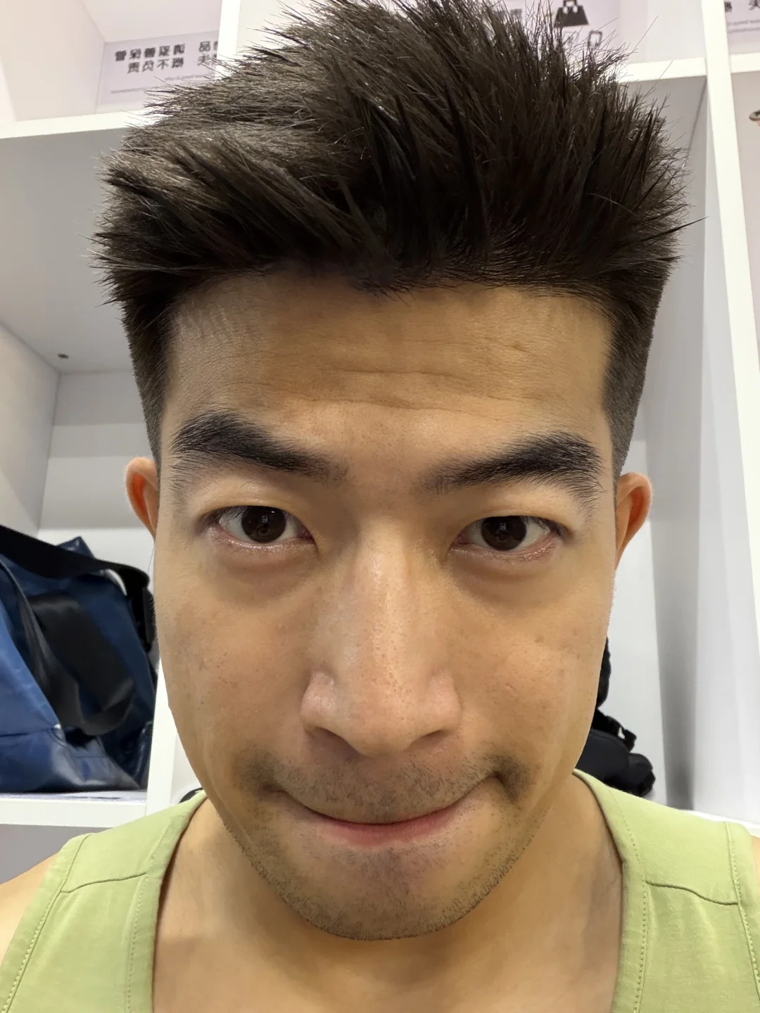 今天理发挑战成功了吗