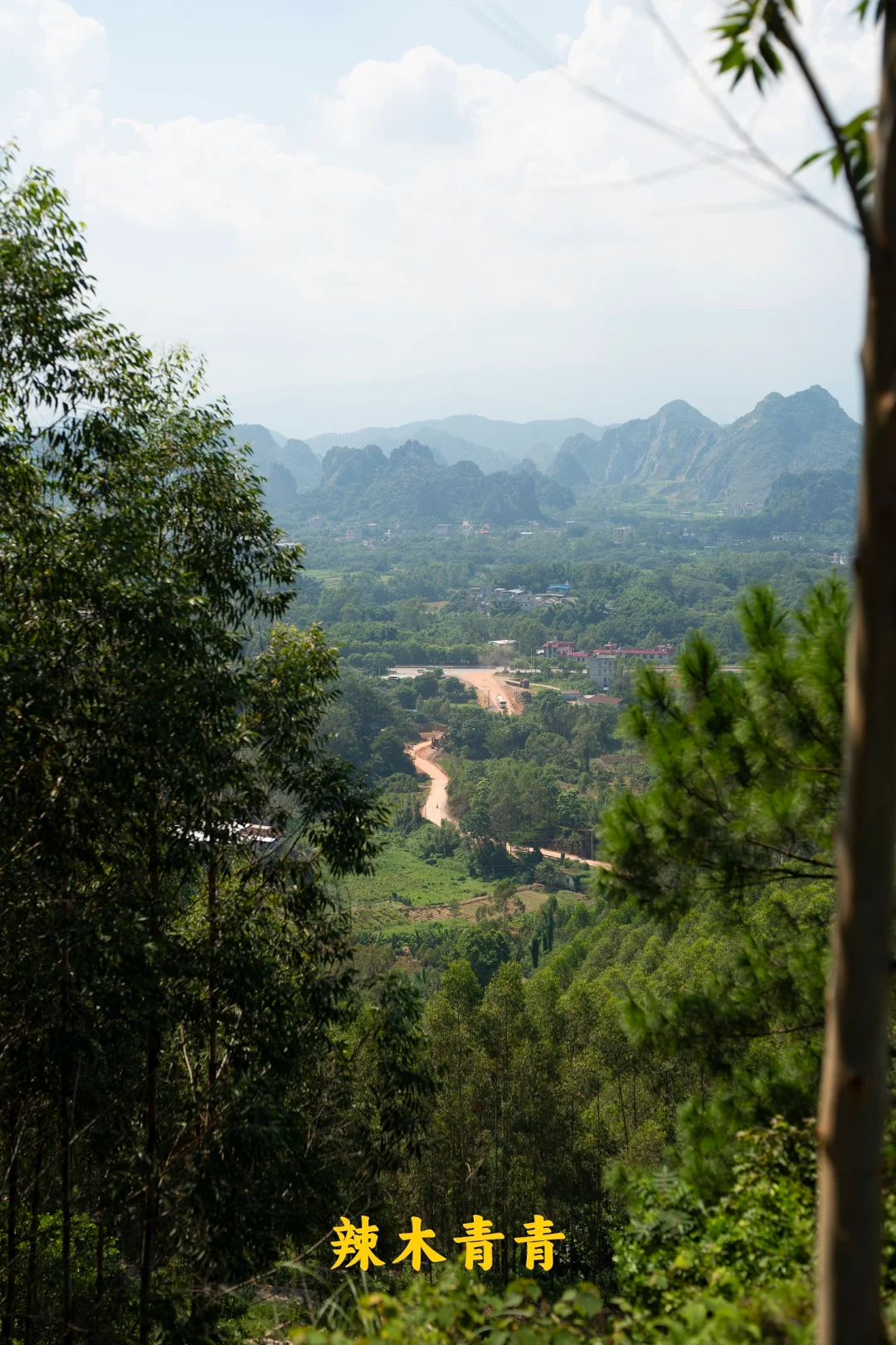 我们家就在这大山里头