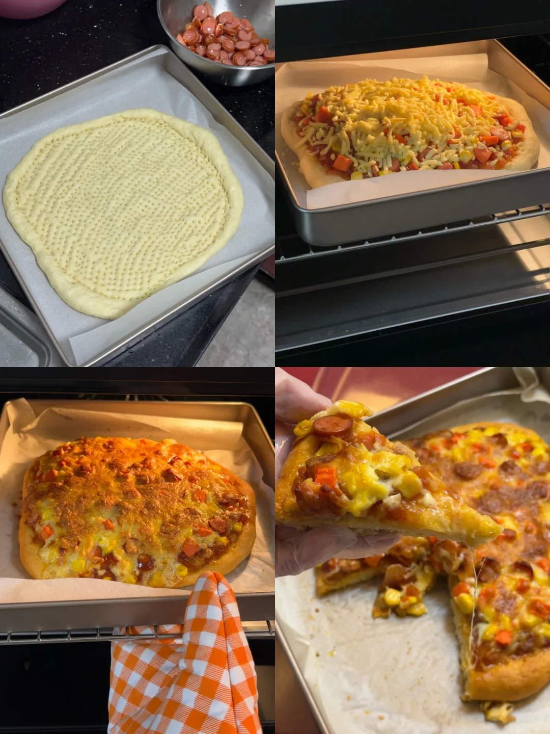 这个配方做出来的披萨无敌了！！！