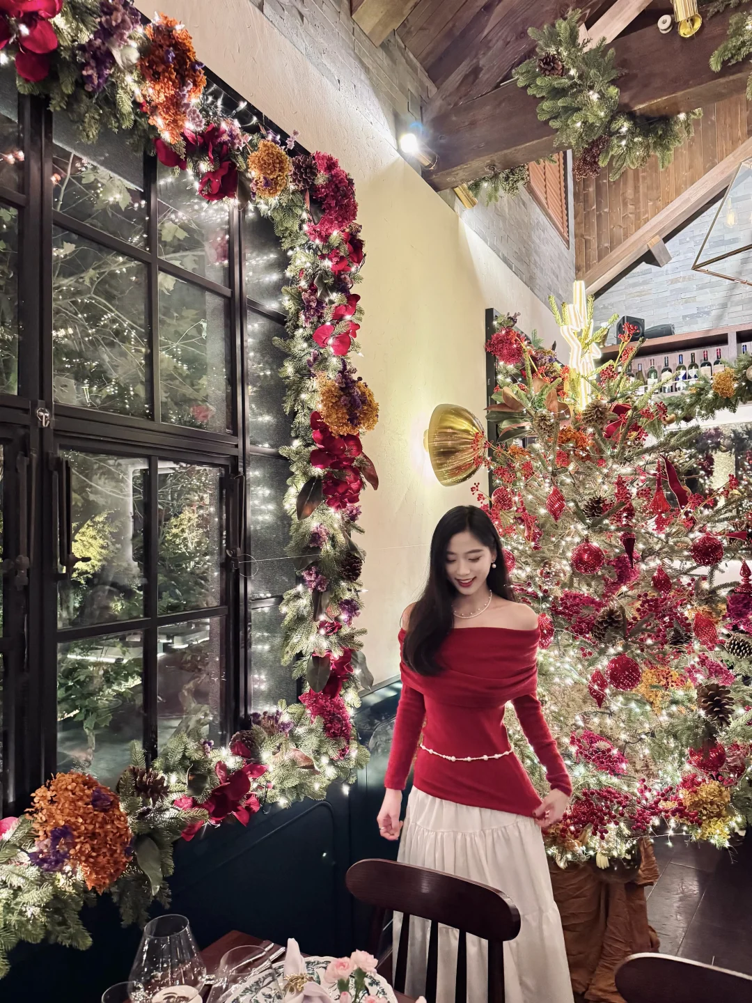 超圣诞的红色🎄