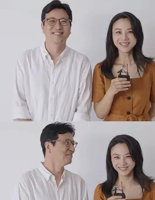 红毯走到一半，金泰勇的手往侧边探了一下。
汤唯的裙摆拖在身后，他弯腰提起来，退半步让她走在前面，那点笑意从眼角漏出来。
青龙奖的现场，镜头对着他，他看的是身边那个人

两个人领证是2014年的事。女儿出生以后，汤唯把孩子带在北京养，国籍没动，韩语也没专门去啃金泰勇的剧组在首尔，来回飞成了他的日常。