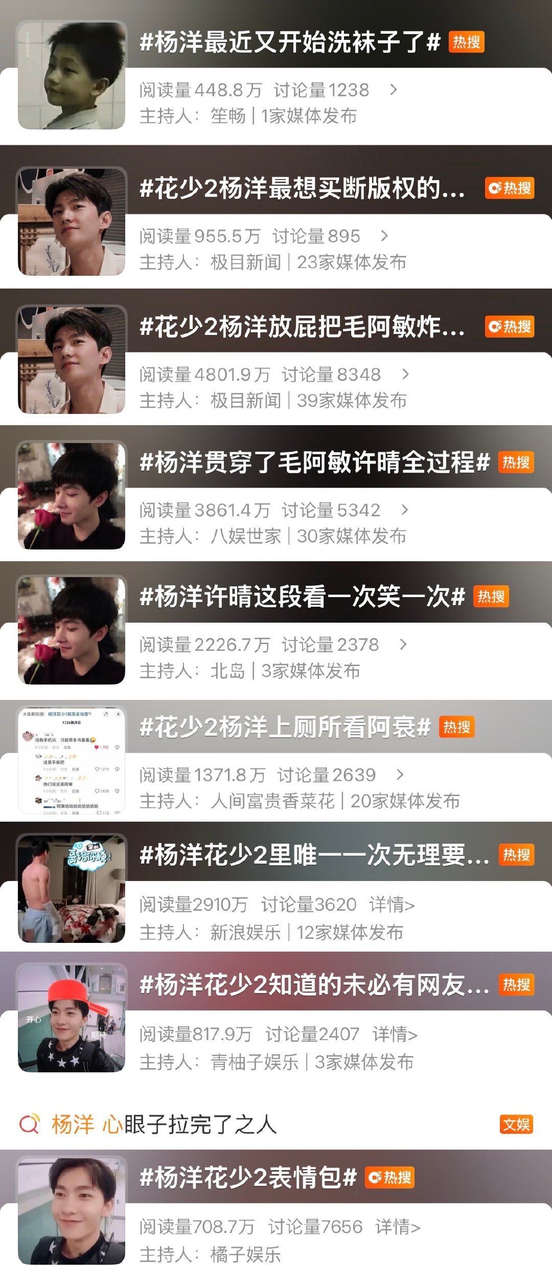 杨洋：虽然很不想承认但那确实是我[捂嘴哭] ​