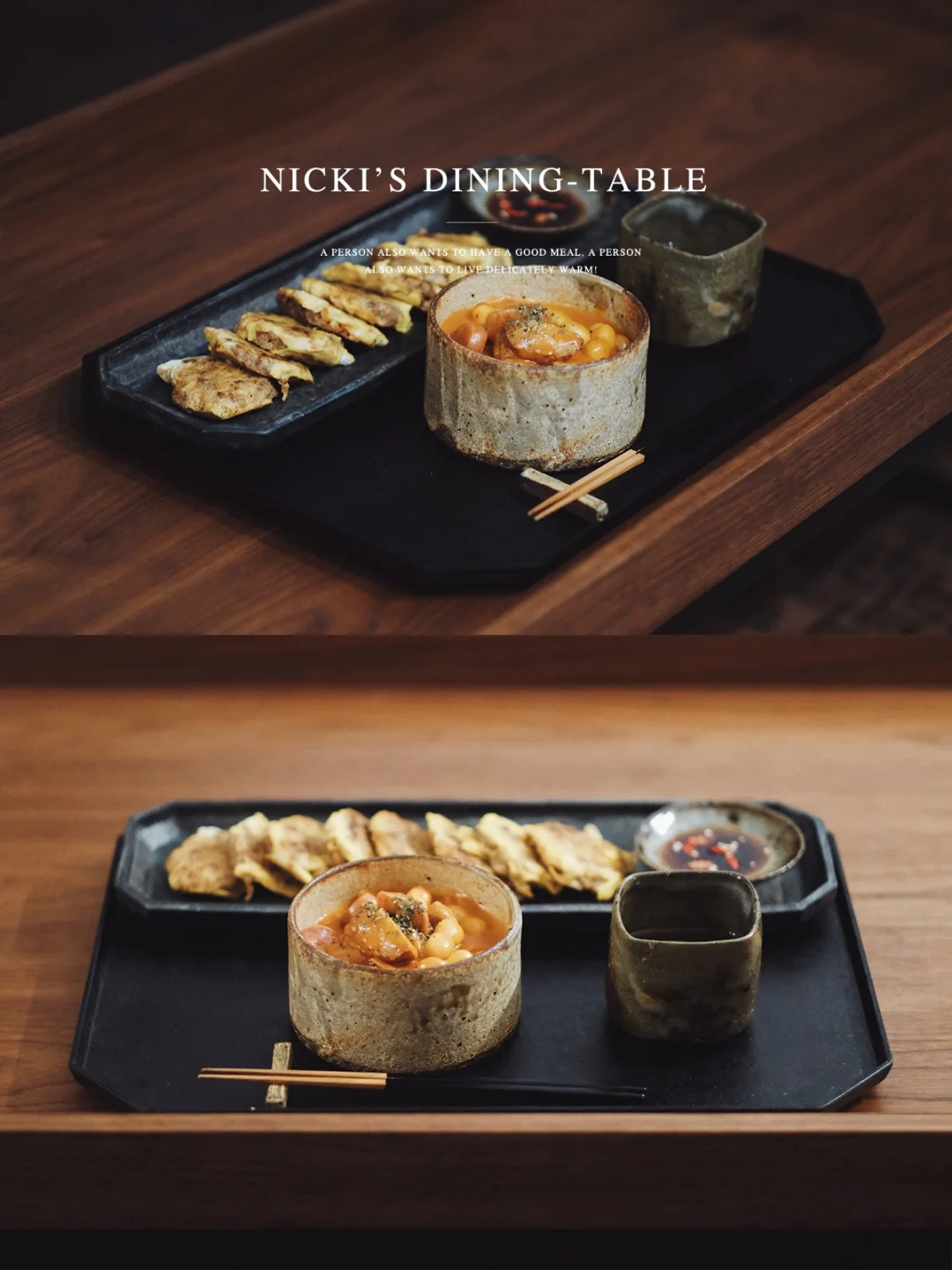 最近的快乐是：看着韩综吃着韩餐…