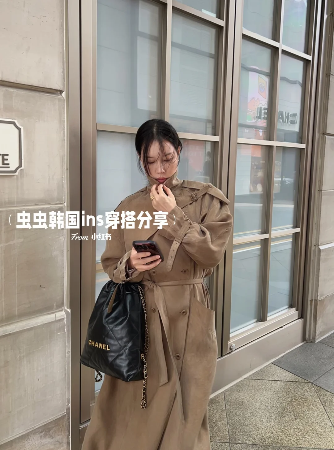 🇰🇷LONDONFLAT设计感风衣超有腔调