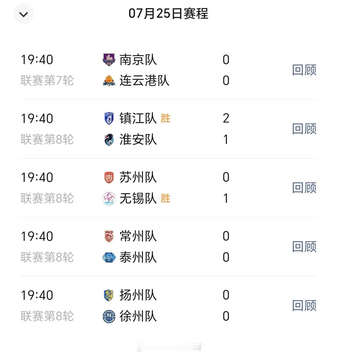 今天五场比赛全部结束，进球不多变化很大！  1，南京主场被连云港逼平...