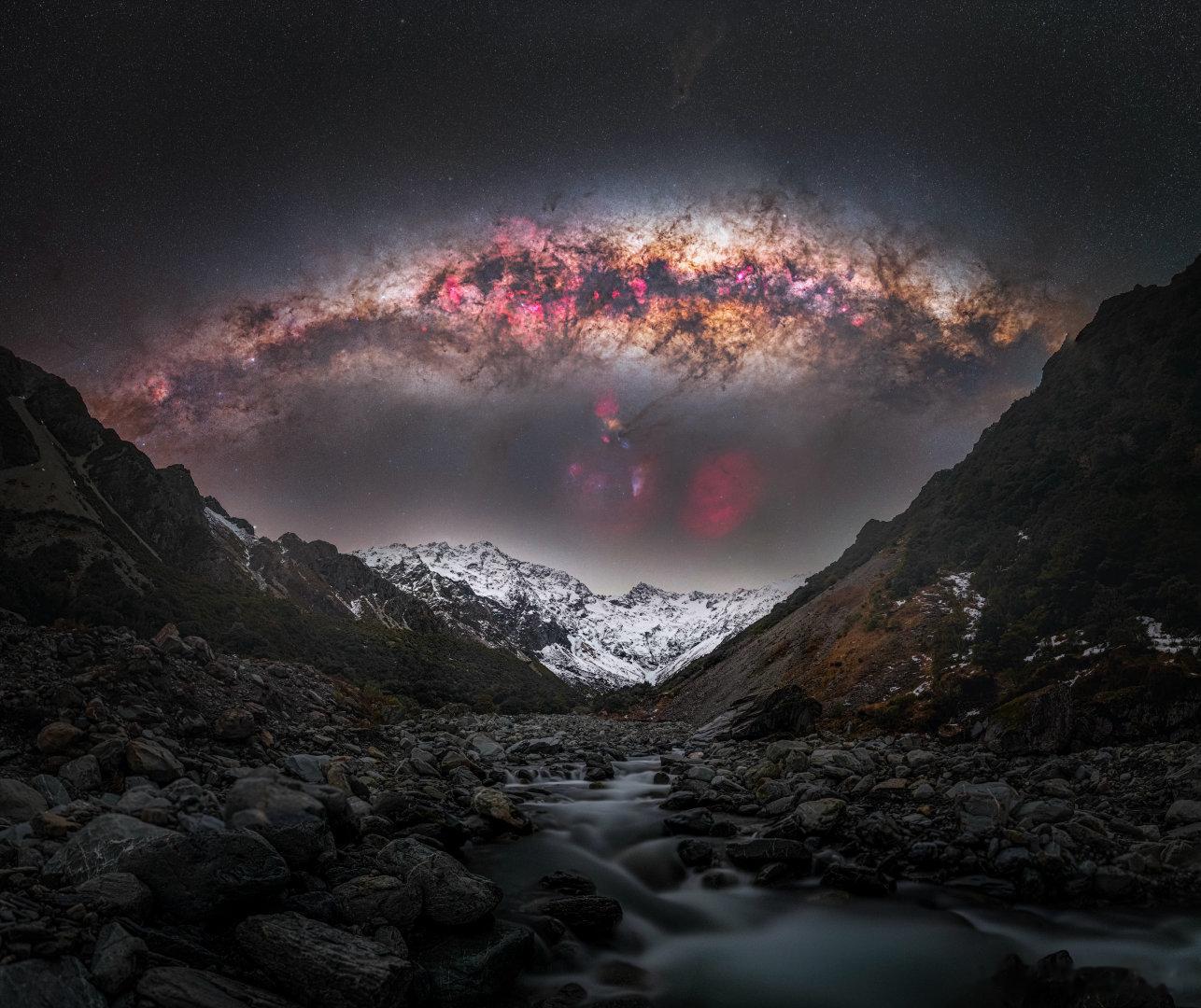 新西兰南岛库克山 ​