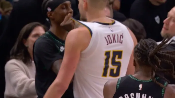 森林狼3-1掘金！！最后起冲突！约老师输球输急眼了真是！客观说麦丹也有...