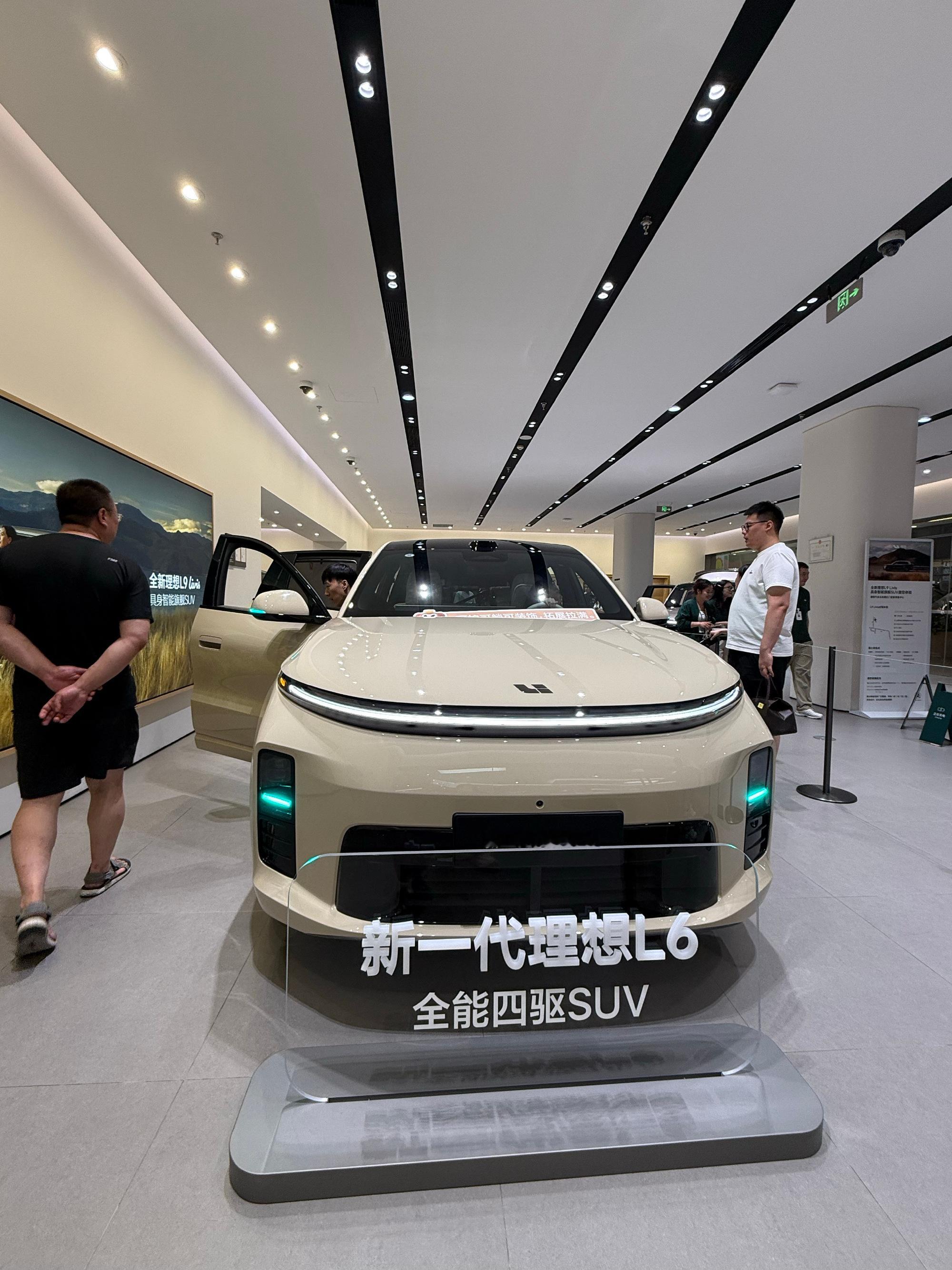 在门店看完了新L6，如果要换车，我一定会把二排的电视选上。140度的大...