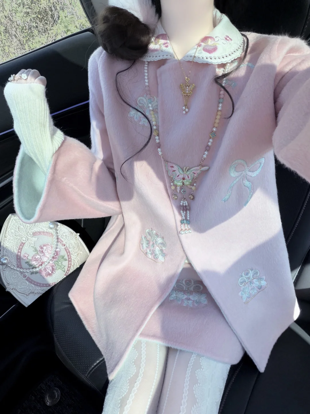 图1还是2！！乖巧新中式大衣～🎀