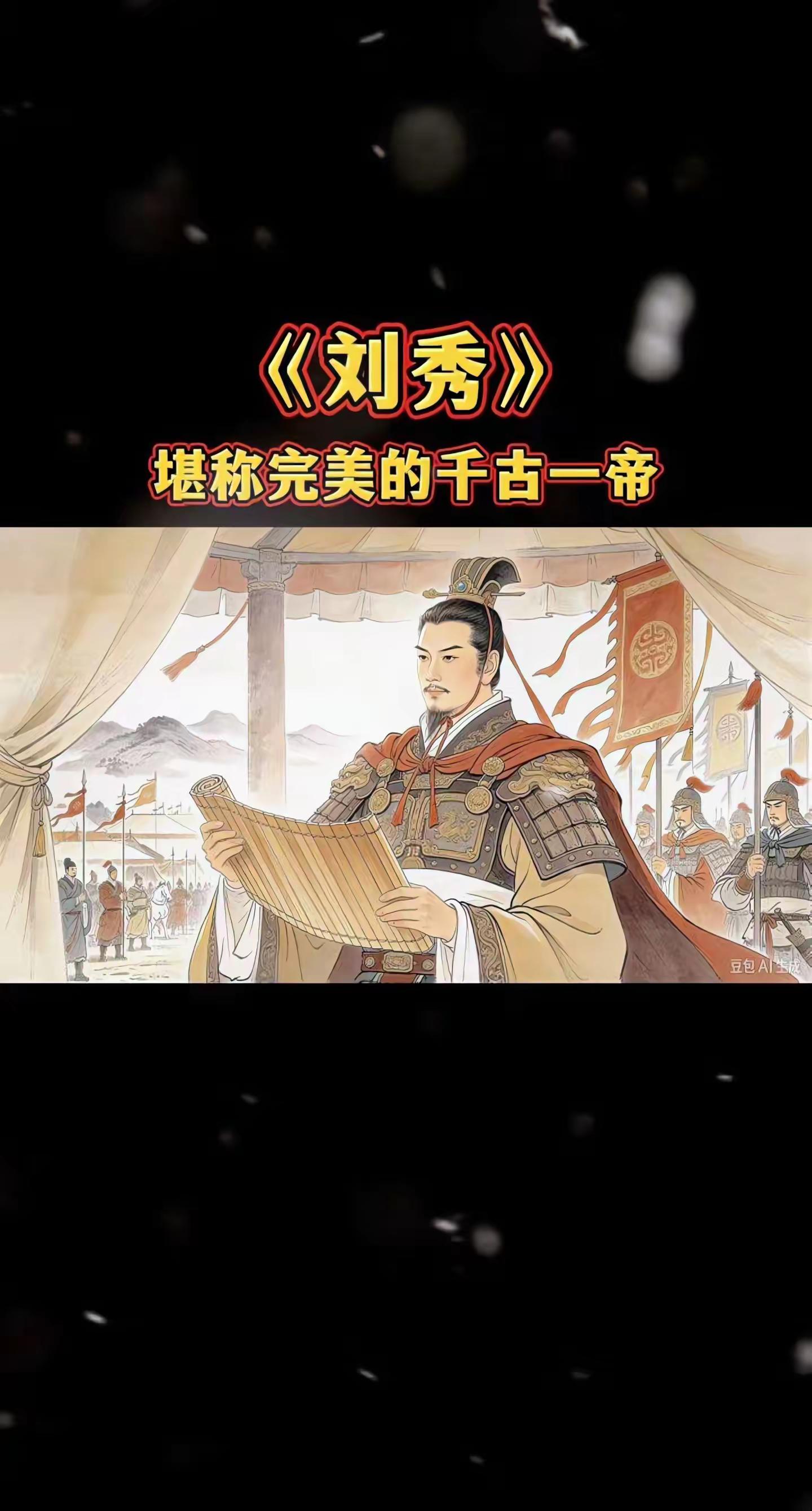 刘秀的逆袭之路！登基后善待功臣。刘秀 汉光武帝 人物 古代帝王 历史