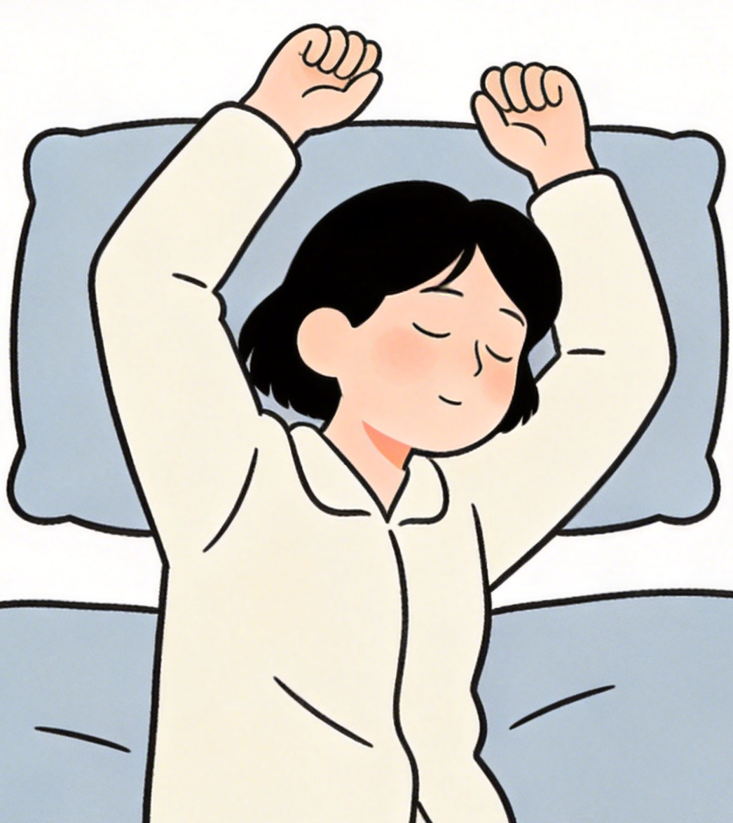 【#医生回应举手式睡姿是身体在求救#】#医生提醒警惕呼吸代偿与神经压迫#

近日，“举手式睡姿是身体在求救”登上热搜。

医生介绍，这种姿势医学上称“海星式睡姿”，成年人中约5%-7%长期如此。若必须举手才能入睡，背后通常有两个机制：

1️⃣ 呼吸代偿：健康呼吸应由横膈膜主导。当压力或不良体态 ​