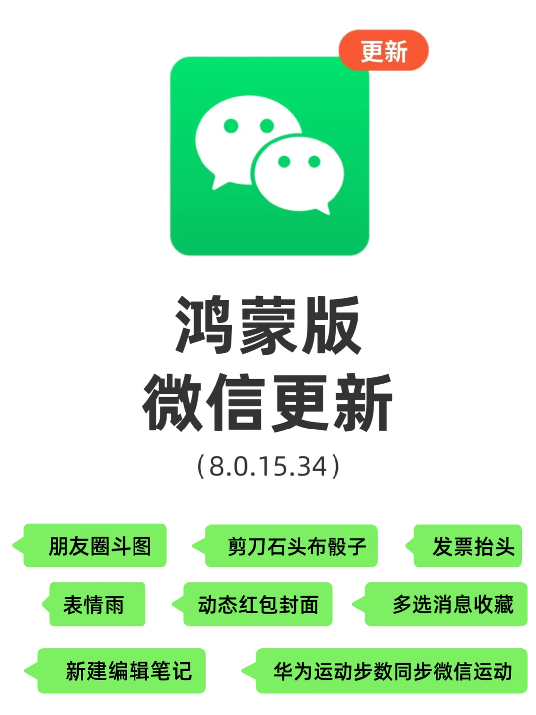 🔥鸿蒙版微信又更新了，这些功能都有了！