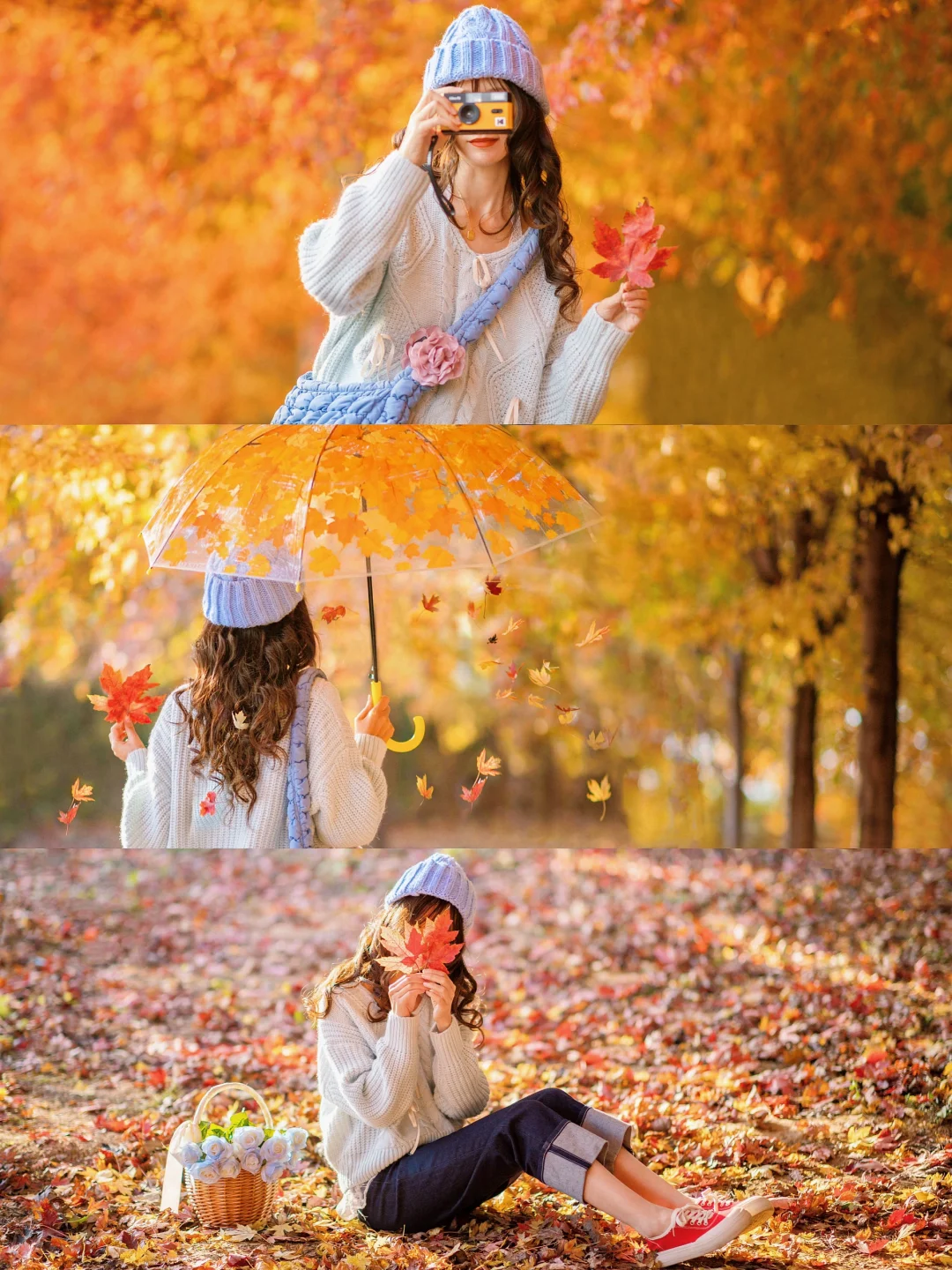 试过了！秋冬这样拍出文艺氛围感|附调色