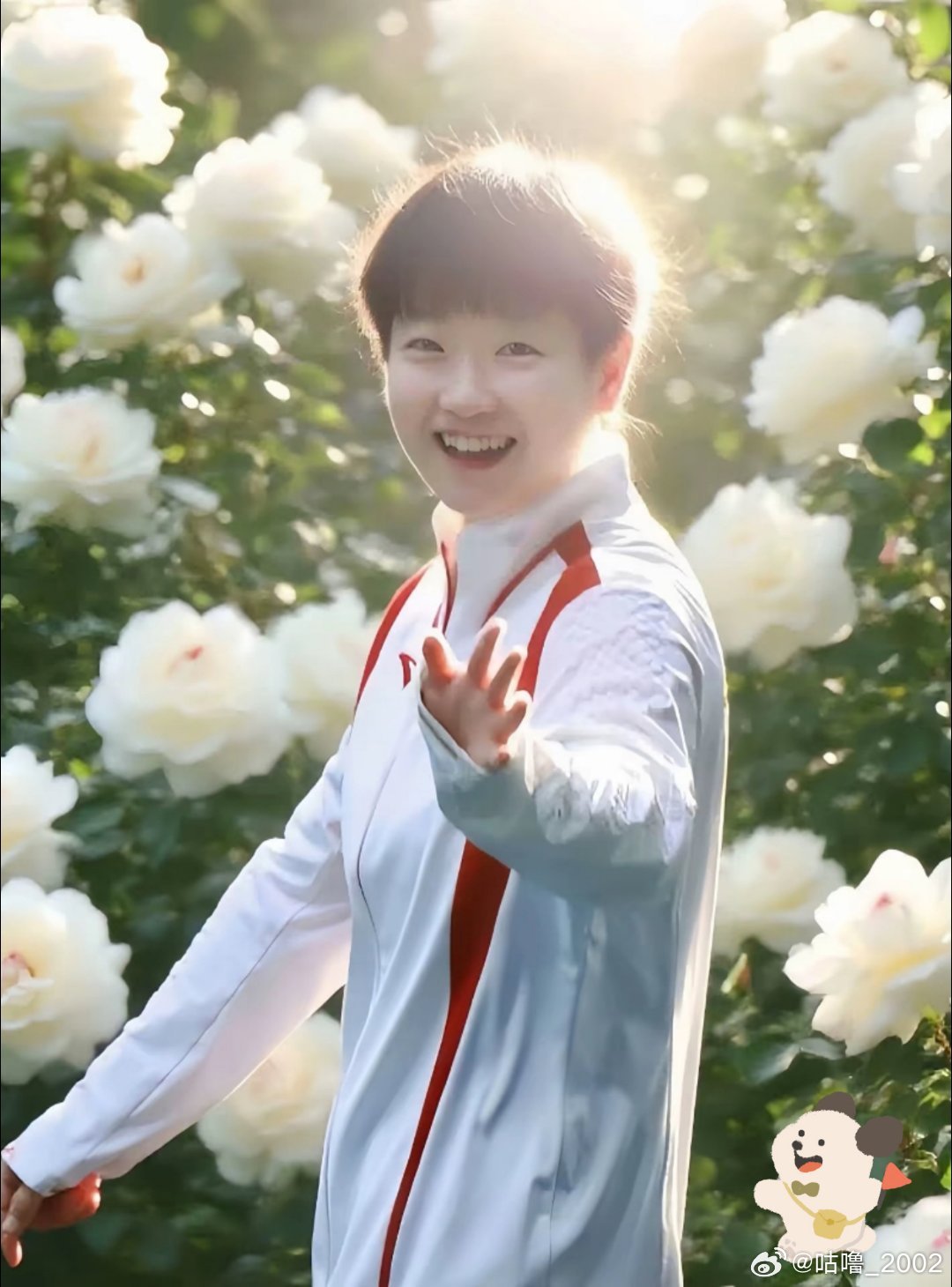 停止胡思乱想吧，青春应该是热烈而积极的[奶牛猫][比耶]#孙颖莎[超话]##青春环游记[超话]# ​