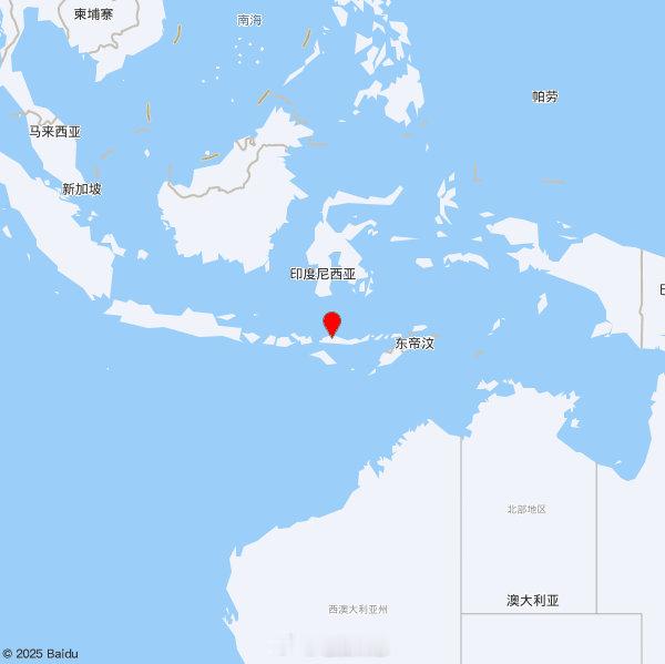 【欧洲地中海地震中心】发布，2026-10-04 03:26:01 在 弗洛雷斯地区，印度尼西亚（纬度:8.19°S 经度:120.47°E 发生3.9级地震，震源深度:10.0公里，查看详细 #App ​