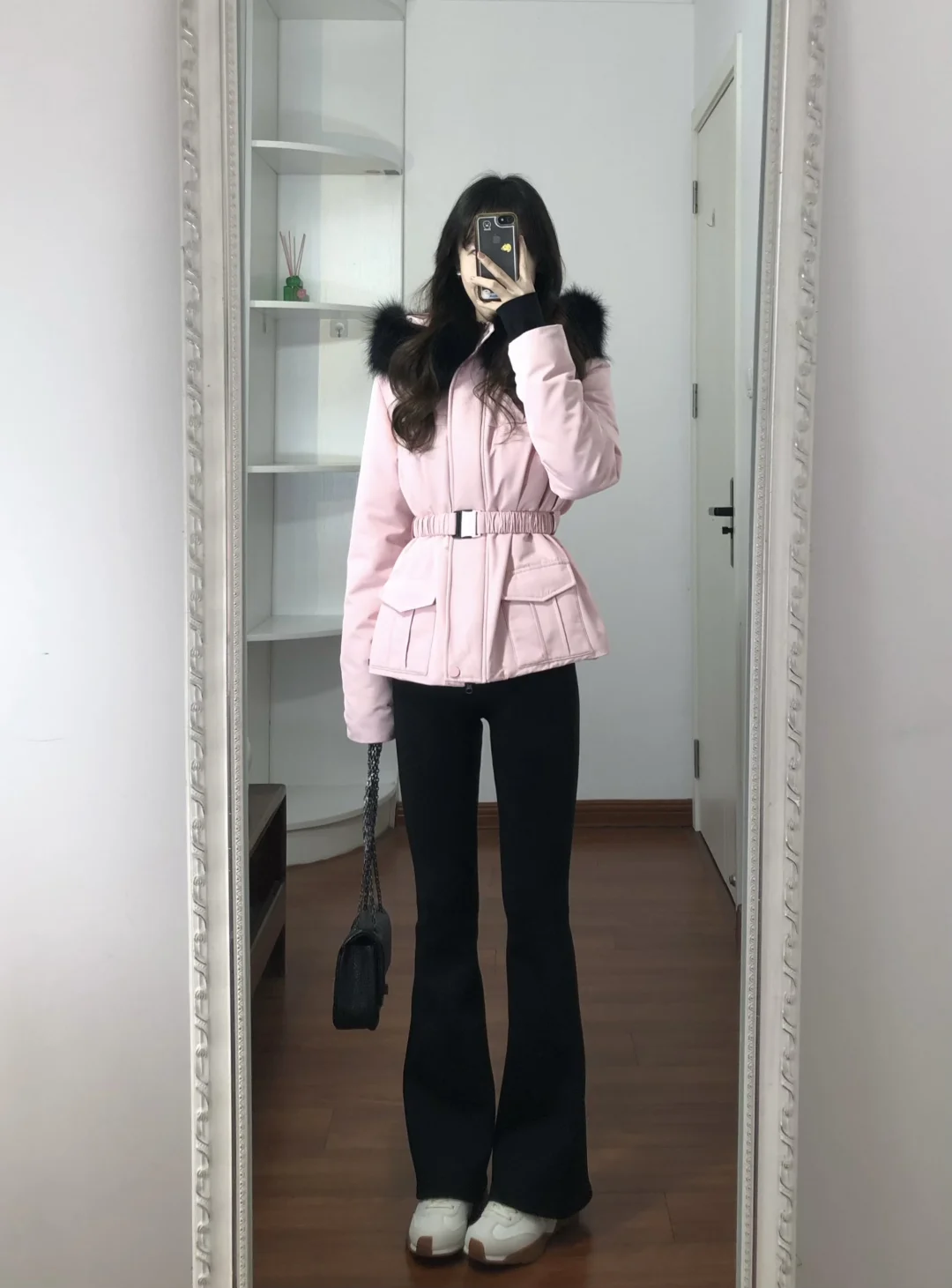 今年第一件收腰羽绒服