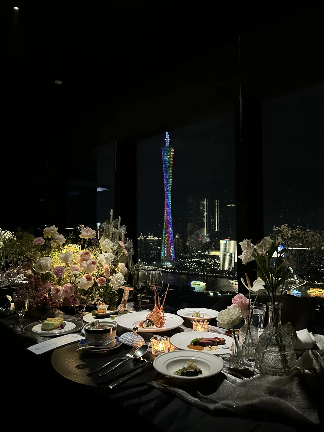 广州🌃🥂美到失语的高空夜景约会餐厅🍴