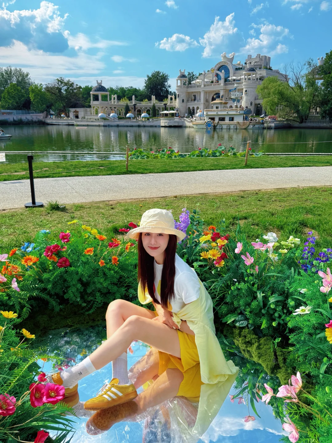 北京！ 就为了这张照片也得去趟朝阳公园🎈