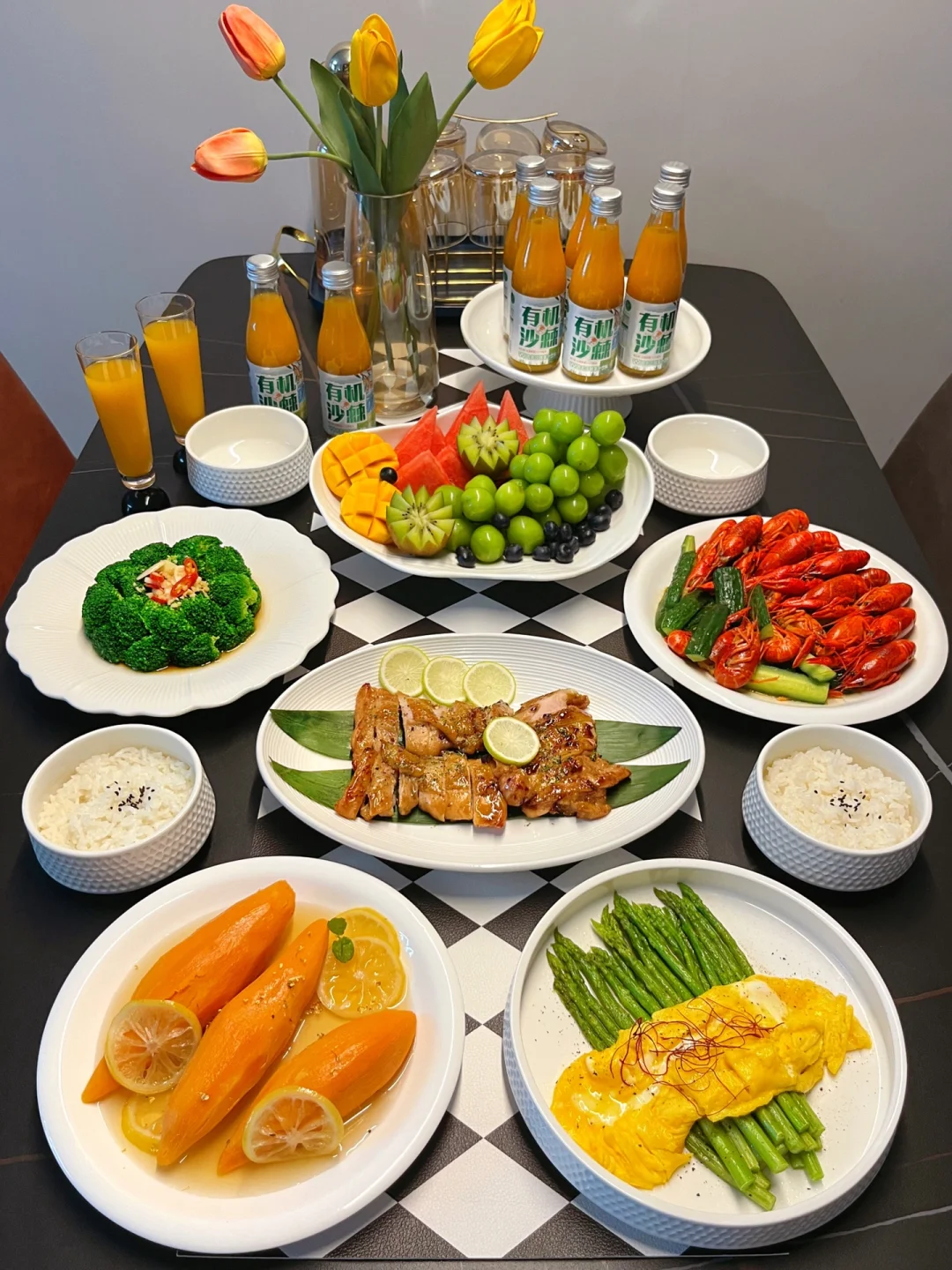 做一个幸福的人，去关心粮食和蔬菜