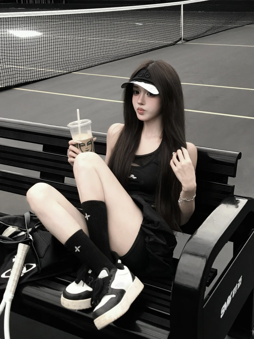 🎾存一些网球拍照pose📷