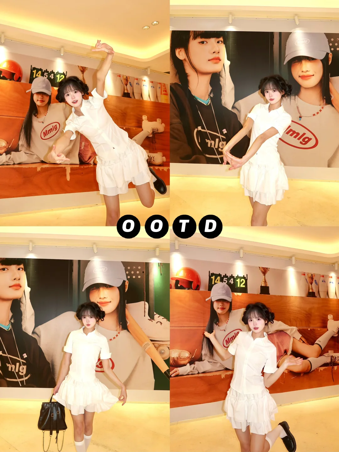 逛逛拍拍的一天｜鬼马千禧元气围挡拍照姿势