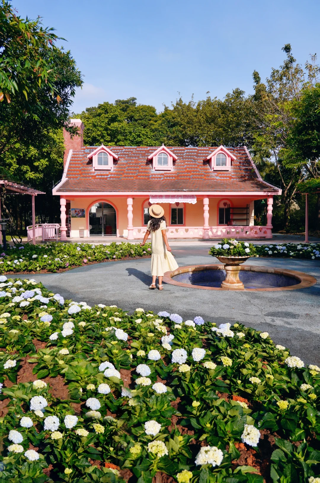 9.30实拍🏡开满绣球花的糖果屋好可爱