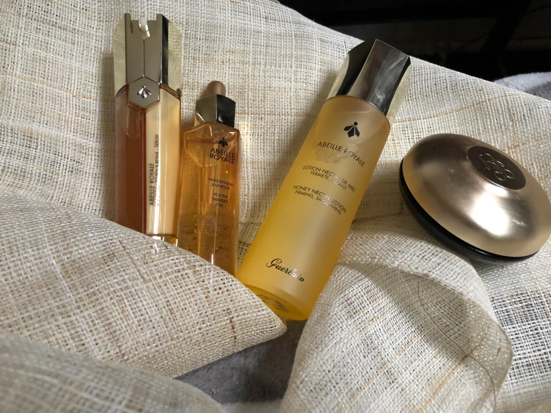 娇兰御廷兰花面霜 帝皇蜂姿复原蜜 双管精华