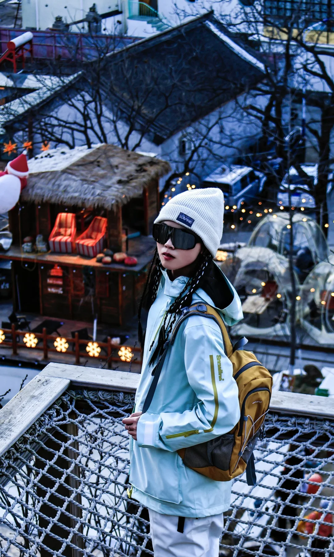 北京的圣诞氛围‼️已经next level❄️