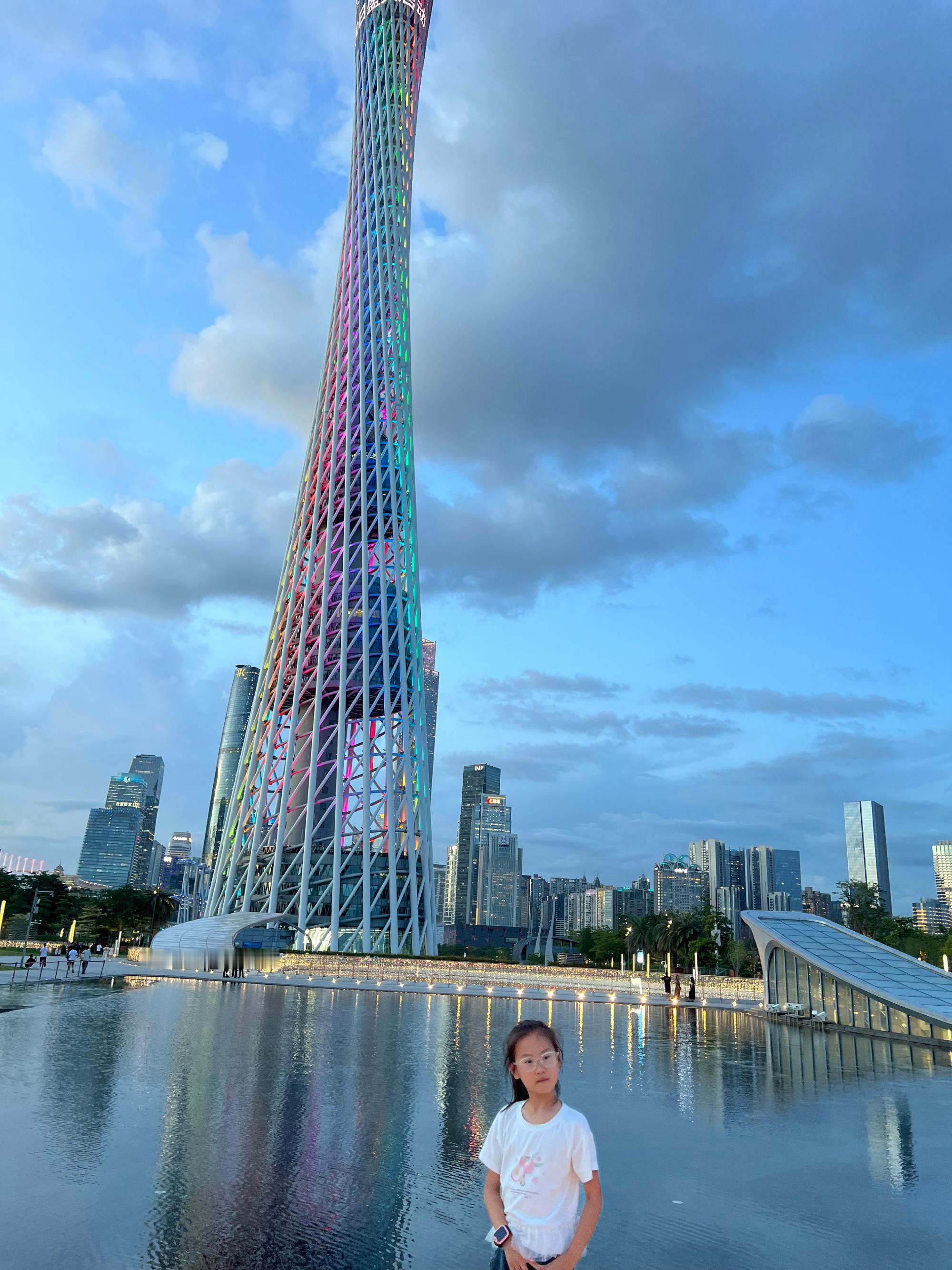 今天在广州塔，北京路～人不多去年在南京夫子庙吓怕了，看来赶在人潮汹涌...