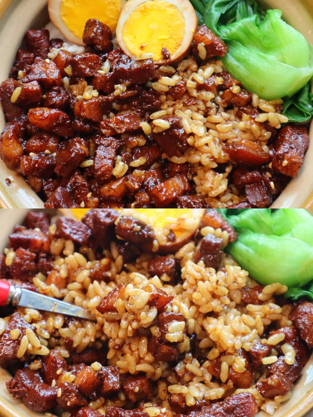 对不住了姐妹们！这碗可乐卤肉饭我先干了！