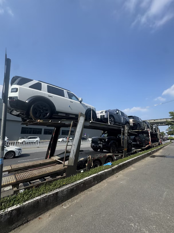 大批神行者8板车到店🚛实车气场直接拉满✨