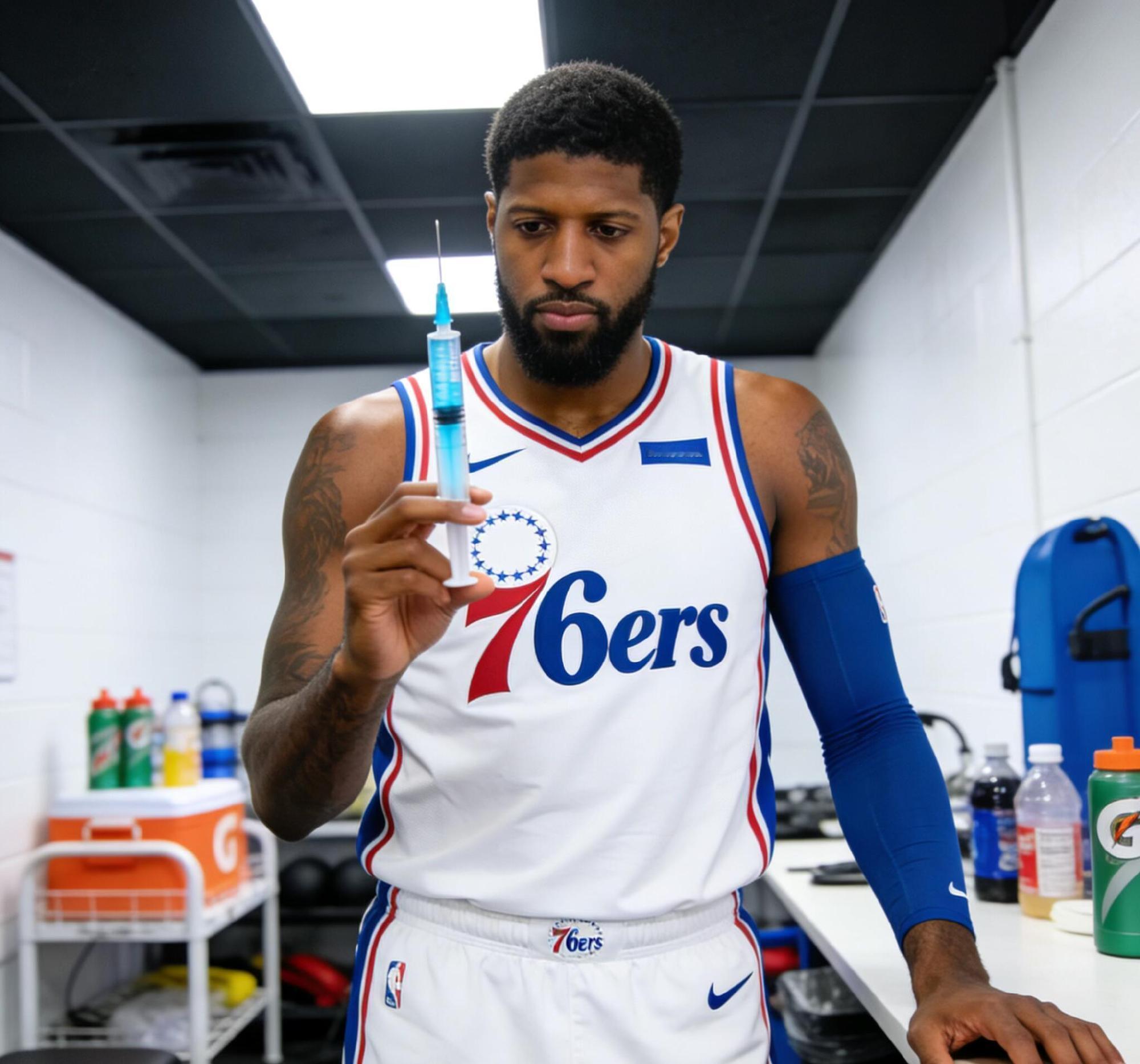 保罗乔治违反联盟禁药政策，被禁赛25场！ 这是本赛季NBA开出的最大的...
