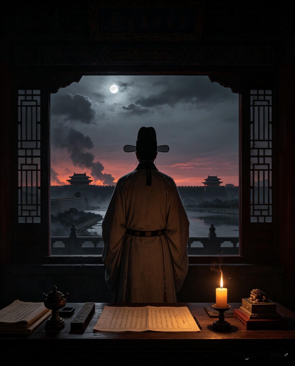 很多人同情崇祯朱由检，觉得他勤勉节俭，一心想挽救大明。

可回看他的所作所为：除掉魏忠贤之后，却没能平衡朝堂党争；频繁更换诛杀大臣，搞得朝堂人人自危。
有决心，却缺少格局与谋略，越努力，局势反而越崩坏。

他是个勤勉的苦命皇帝，但绝非力挽狂澜的救世之主。
兢兢业业十七年，最后还是亲手迎来了王朝的落幕