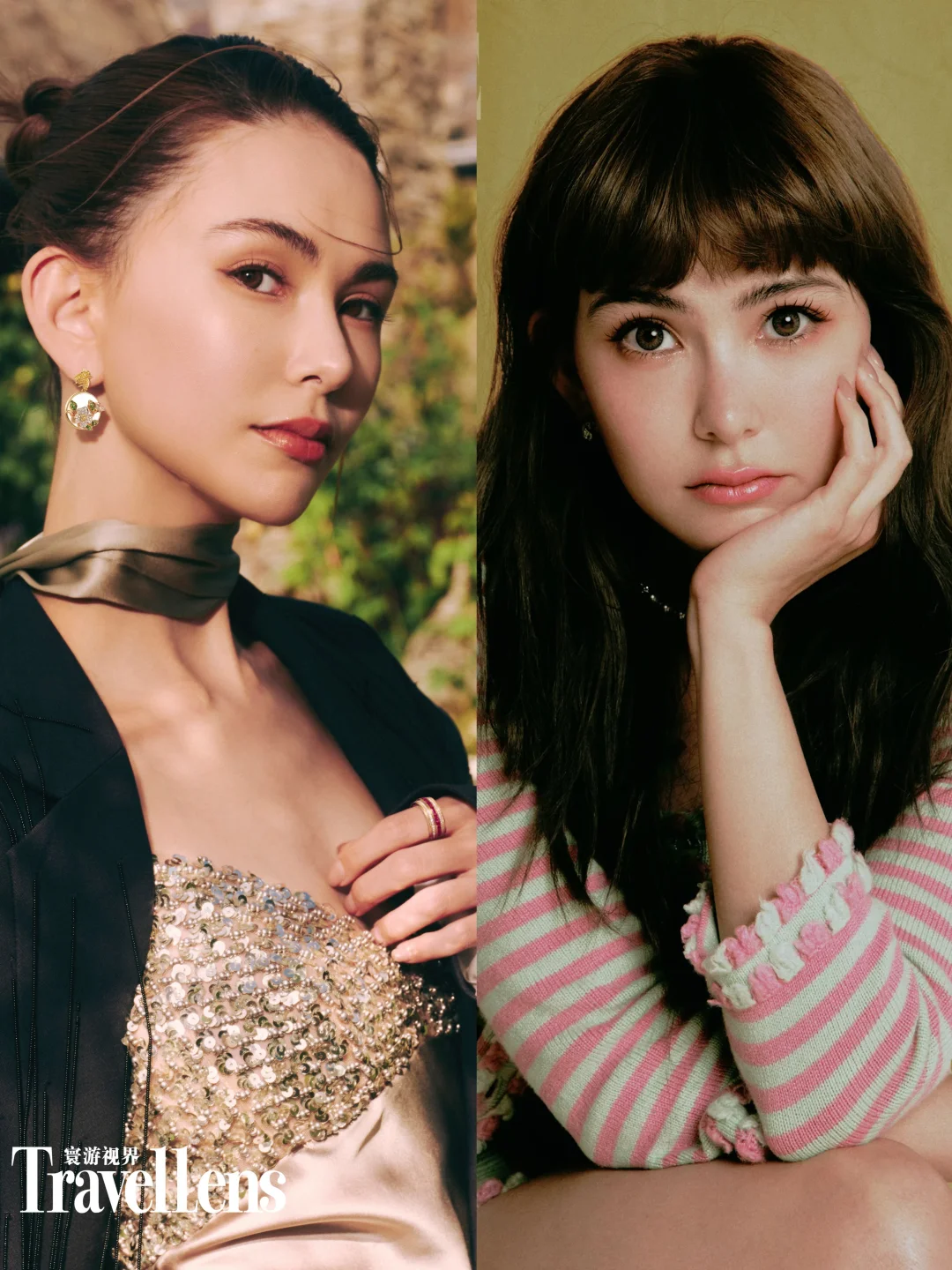 可以娇俏可以飒爽，戴金饰的昆凌太美了！