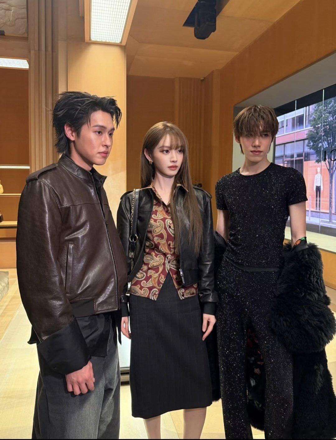 #田曦薇[超话]#竟然和BKPP合照了 #田曦薇完全财阀千金##倪妮让宋威龙田曦薇文淇开心点# ​