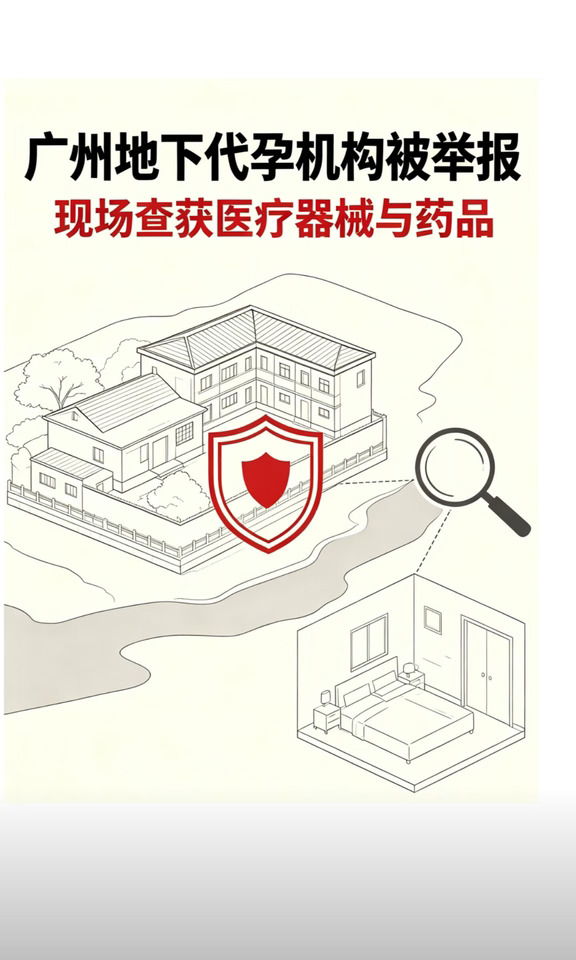 上官正义举报广州藏地下代孕机构