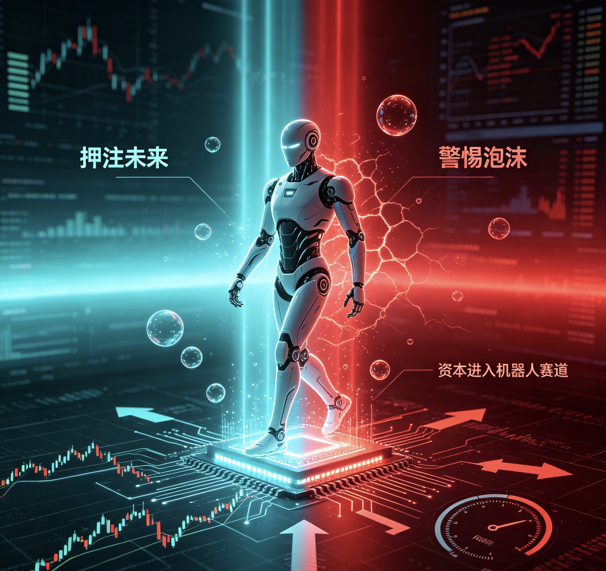 2026年被机构称为人形机器人&34;量产元年&34;——上半年国内融资超700亿元，宇树冲刺科创板，特斯拉Optimus产线投产，全球市场预计从2025年约230亿增至2030年超2700亿。 资本狂欢下，一个问题挥之不去：现在上车，