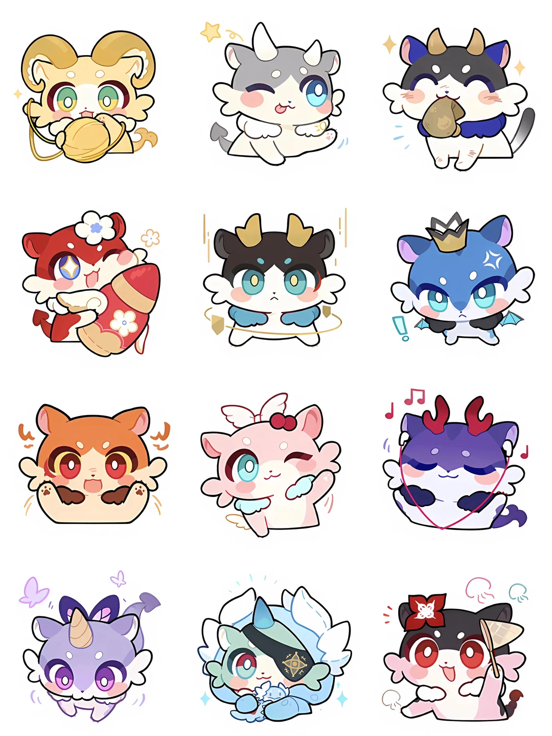 奇美拉表情包！开拓者请用头像