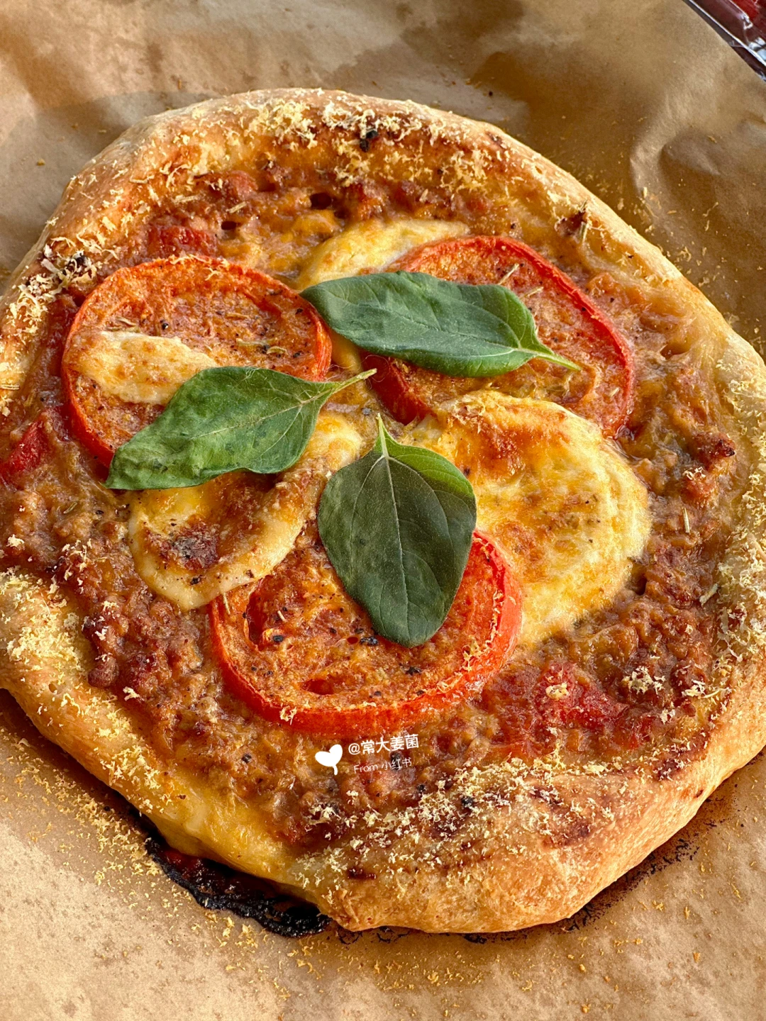 如何在家做正宗玛格丽特披萨？🍕免酵种、免揉