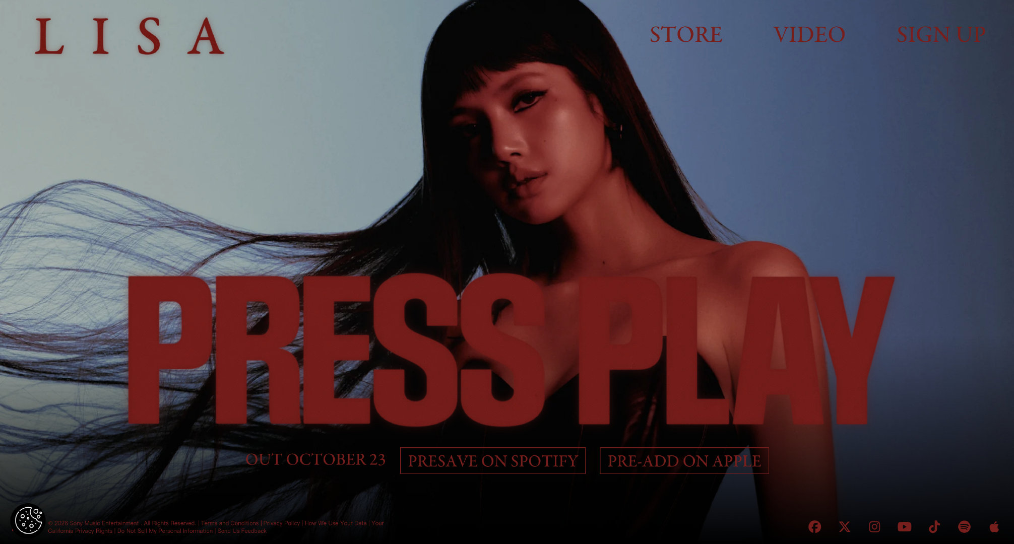 Lisa solo回归预告，新专《PRESS PLAY》10月23日发布，新单曲《SaWaDiKa》9月3日发布！所有人感受！！！！ ​