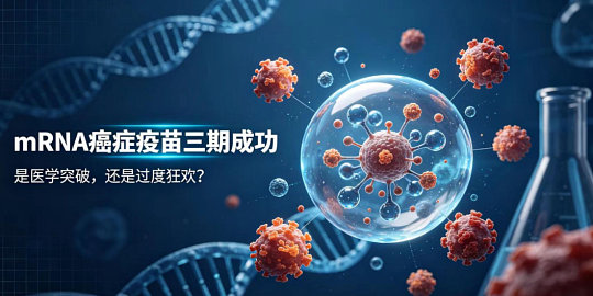 #癌症疫苗来了#当癌症疫苗从科幻概念走进现实，才明白医学的温柔力量。
传统抗癌手段是“外部杀敌”，而癌症疫苗是教会身体自己识别敌人。针对每个患者独有的肿瘤突变定制疫苗，相当于给免疫系统升级装备，精准围剿潜藏的癌细胞，降低复发概率 。
莫德纳与默沙东的试验数据，证实了这条路的可行性，国 ​