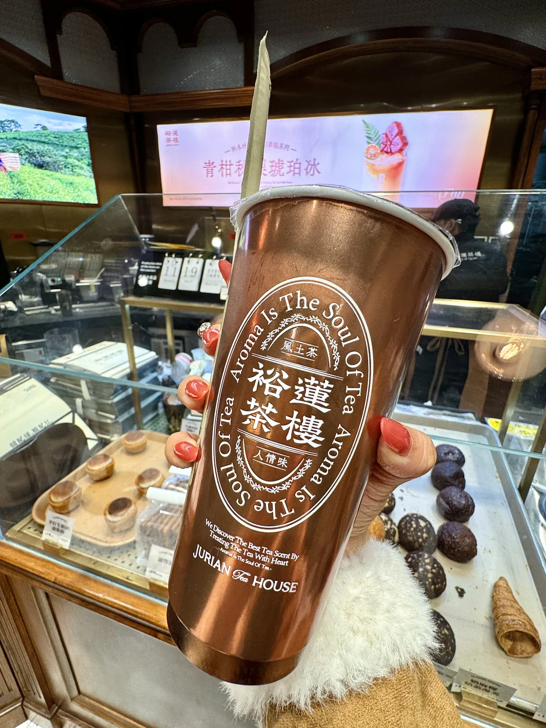 感觉是裕莲茶楼目前top好喝的！！！😭😭