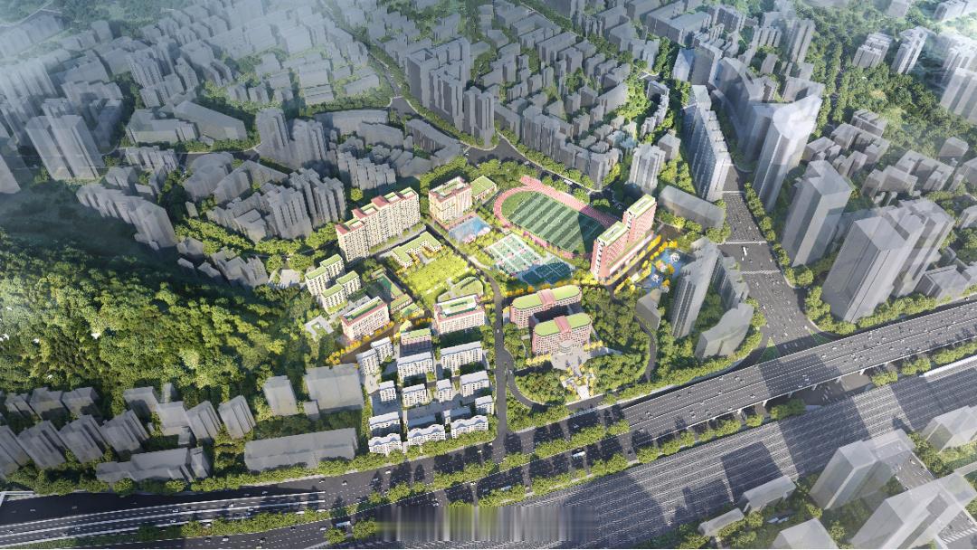 新建建筑风貌注重与侨校历史特色相协调，鼓励采用新岭南风格与现代主义风格...