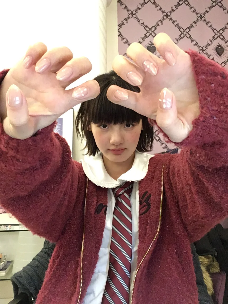 穿红色好看的人