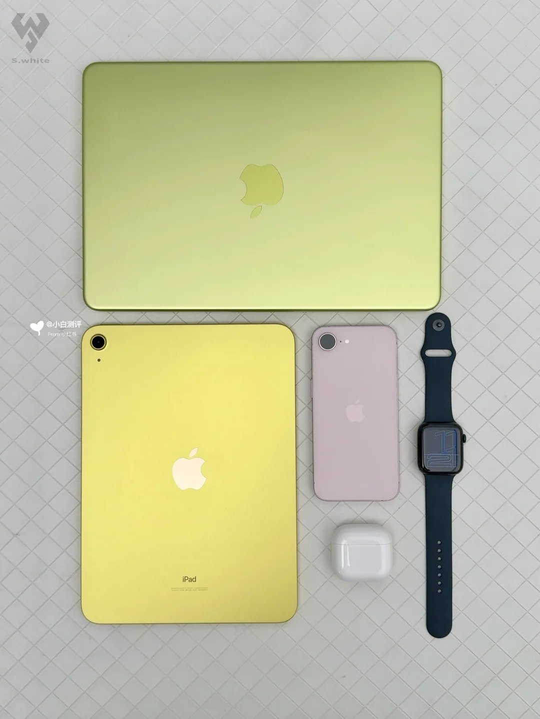 苹果全家桶五件套达成✅有一样搭配的吗