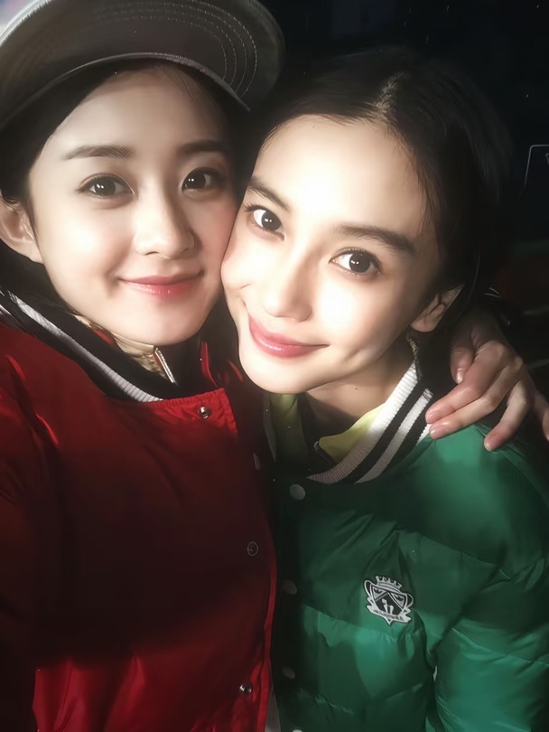 一些美丽同框｜赵丽颖Angelababy