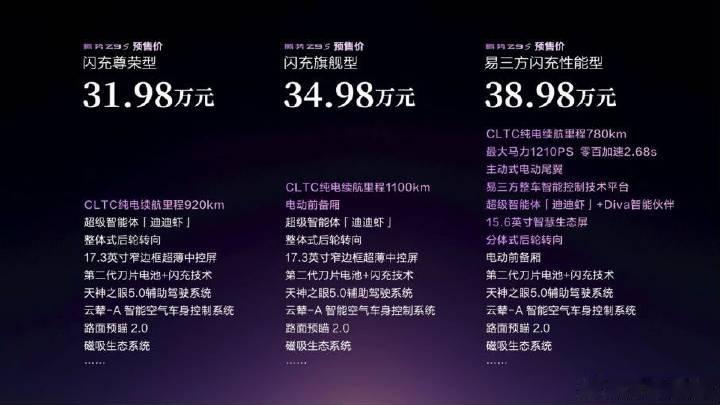 8月3日，“科技豪华智能轿车”腾势Z9S正式开启预售！沿着“全球首款高...