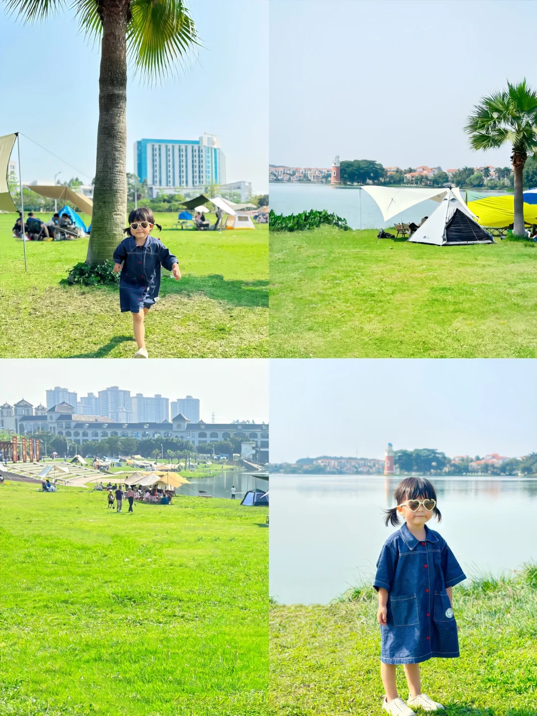 佛山免费小众湖畔露营地⛺️人少景美太舒服了