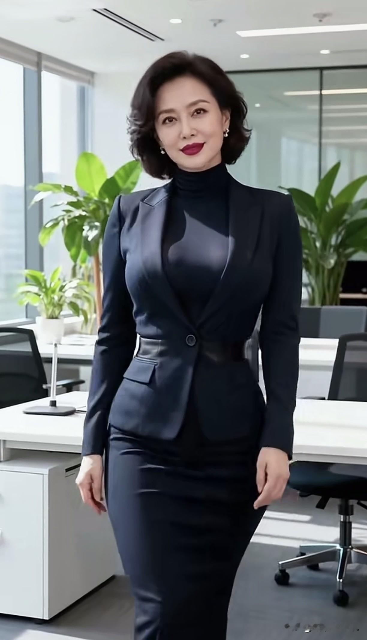 50岁的成熟女人，阳光、自信、气质高雅、魅力无限！