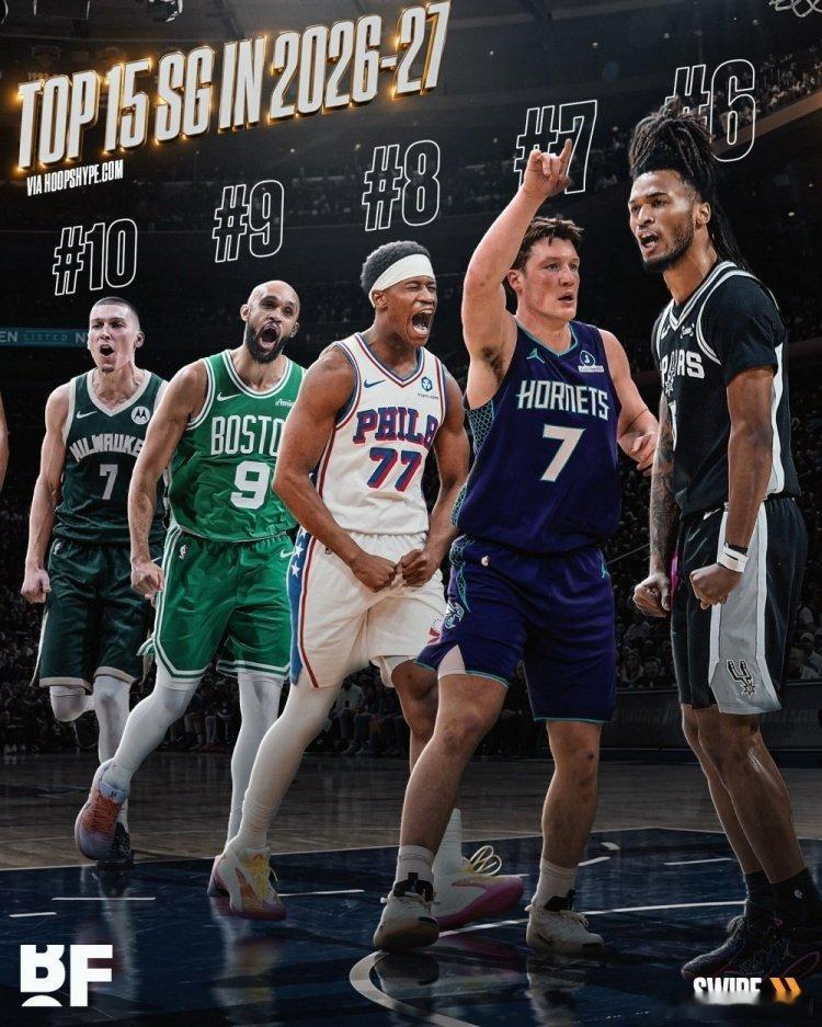 美媒评新赛季TOP15分卫！
分别是：爱德华兹、米切尔、布克、阿门、里夫斯、卡斯尔、克尼佩尔、埃奇库姆、德里克·怀特、希罗、贝恩、基昂特·乔治、奥萨尔、卡森·华莱士、德章泰·穆雷。 ​
